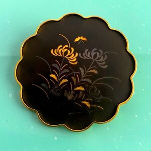 AMITA Japanese brooch, signed piece